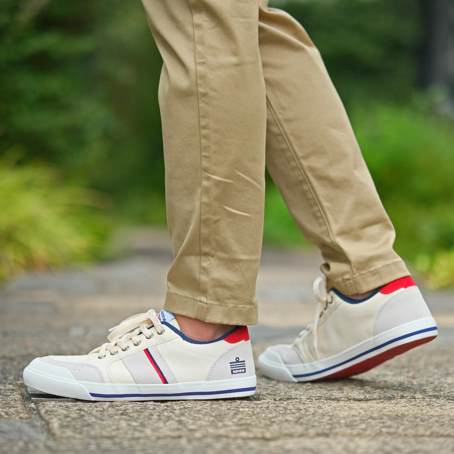 INOMER AD602 White/Purple - AdmiralSPORTS