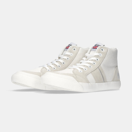 INOMER HI CANVAS(イノマーハイキャンバス) AD612 White - AdmiralFootwear