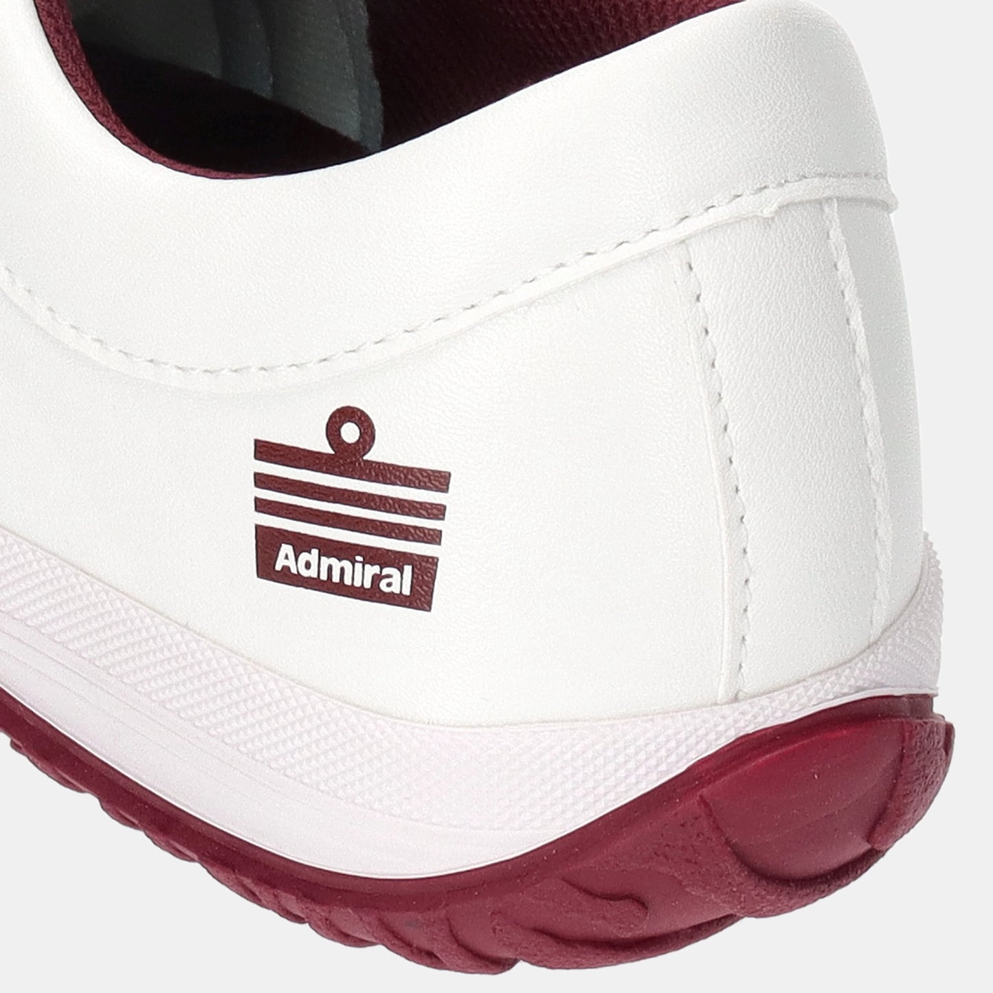 ALLIE(アリー) AD901 White/Burgundy レディース - AdmiralFootwear