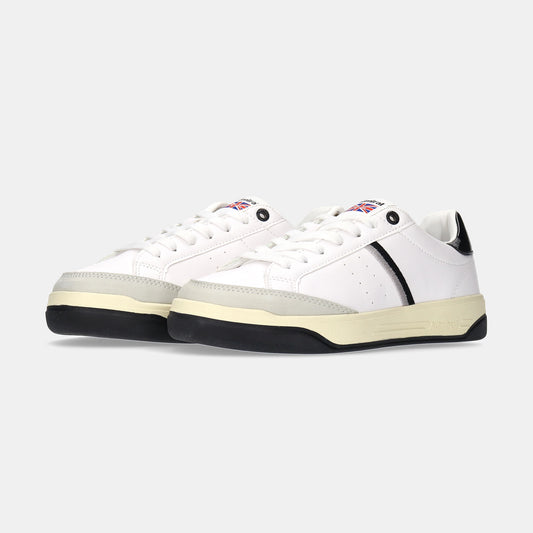 MERTON(マートン) AD912 White/Black レディース - AdmiralFootwear