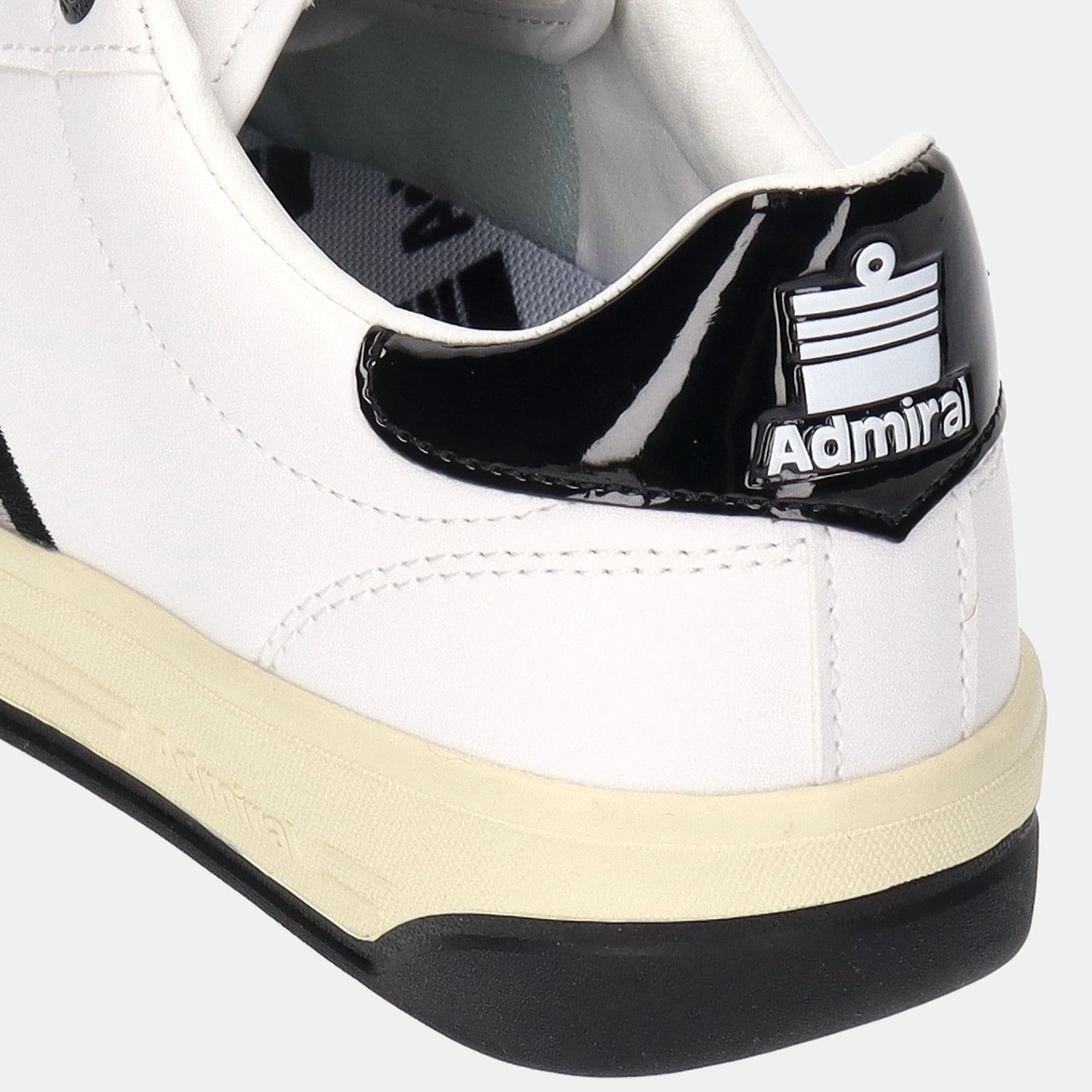 MERTON(マートン) AD826 White/Black メンズ - AdmiralFootwear