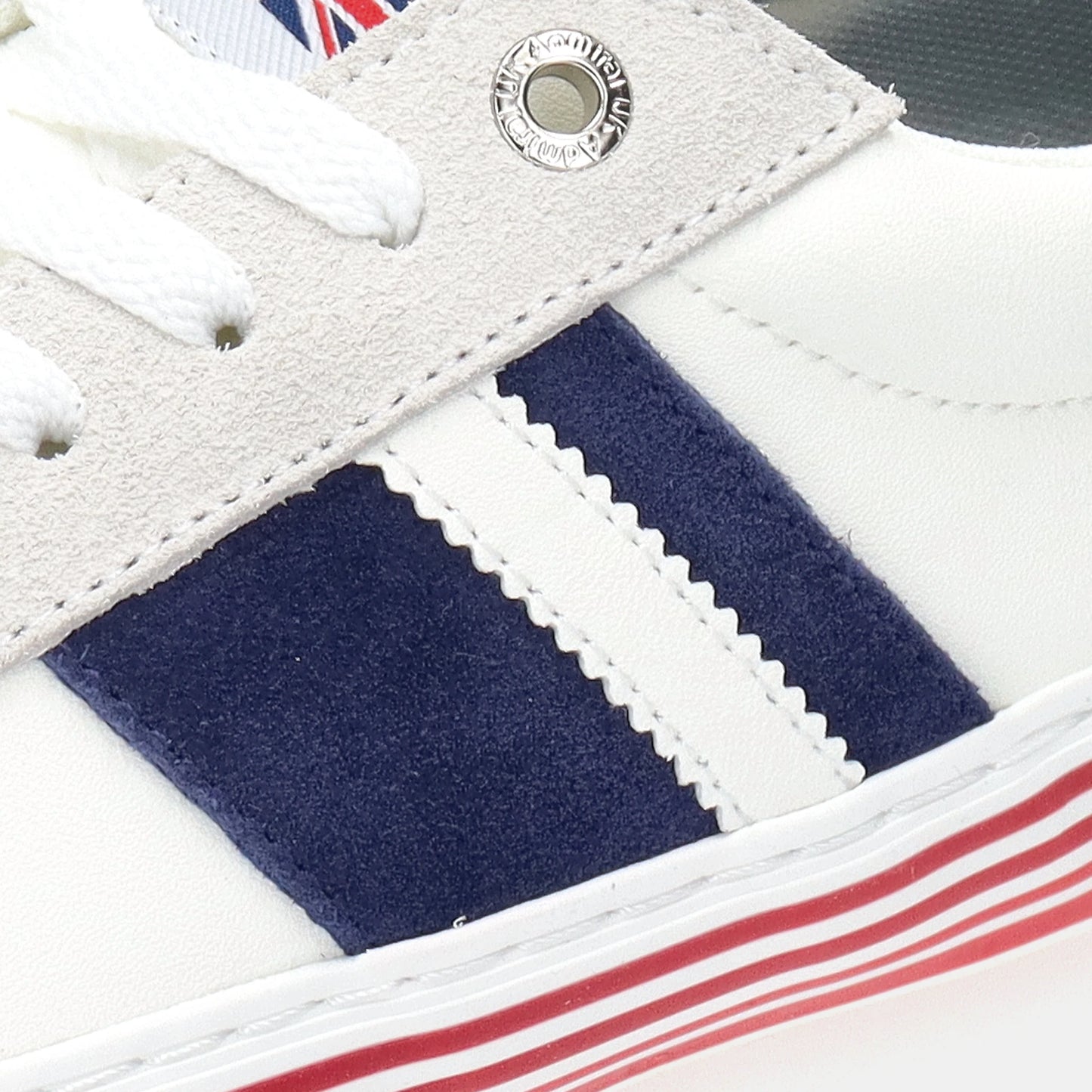 LEICESTER(レスター)　AD611 White/Navy - AdmiralSPORTS