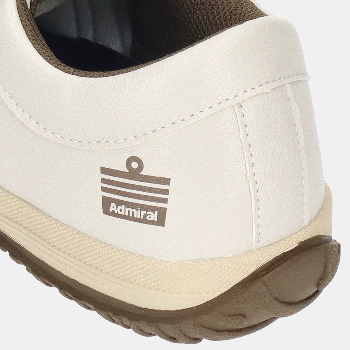 ALBIE(アルビー)　AD801 Ivory/Brown メンズ - AdmiralFootwear