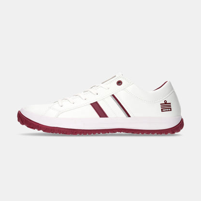 ALBIE(アルビー)　AD801 White/Burgundy メンズ