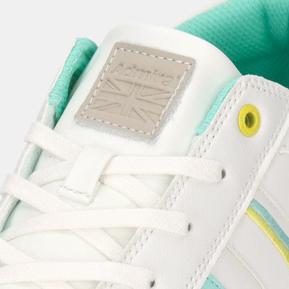 ALBIE(アルビー)　AD801 White/Mint メンズ - AdmiralFootwear