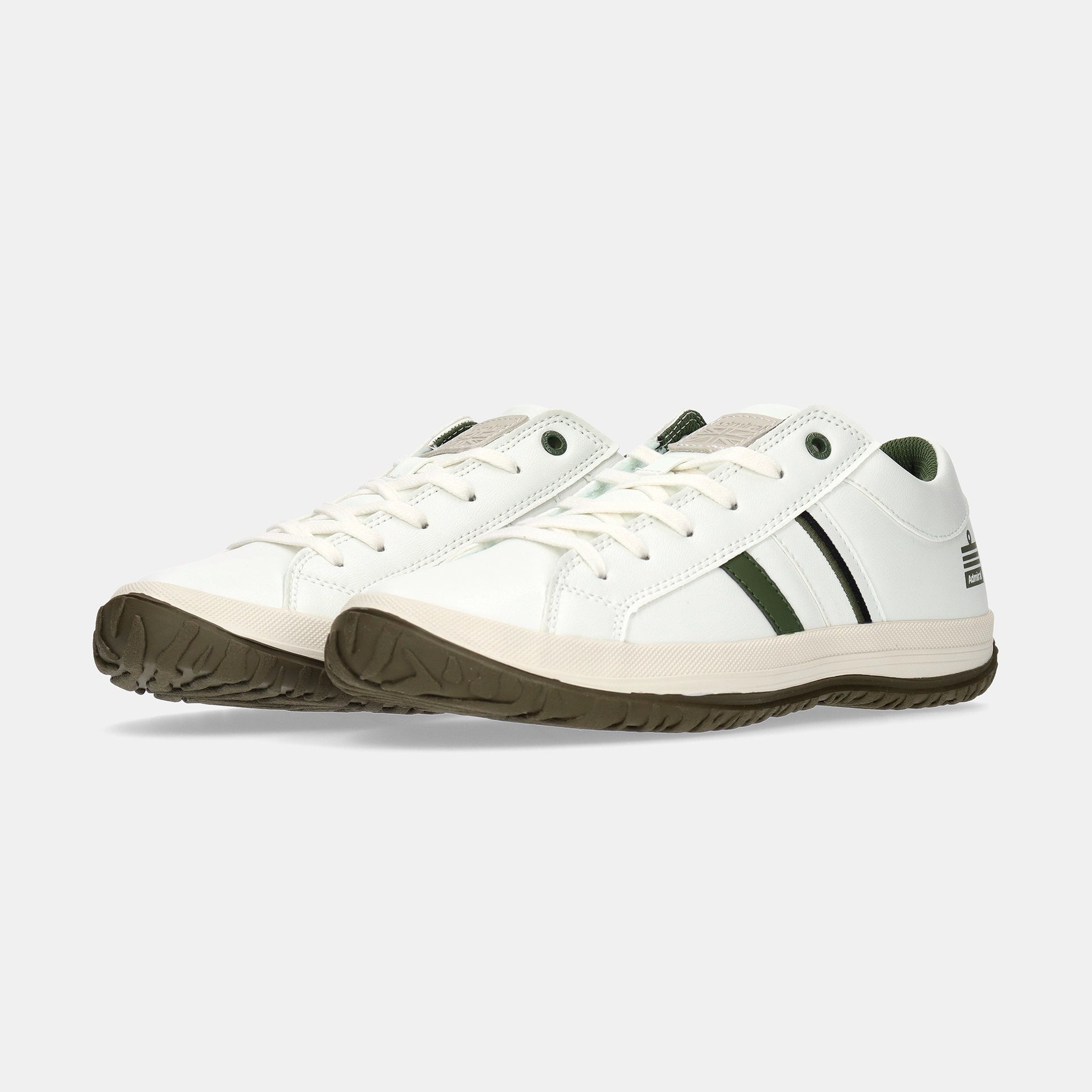 ALBIE(アルビー)　AD801 White/Pistachio メンズ - AdmiralFootwear