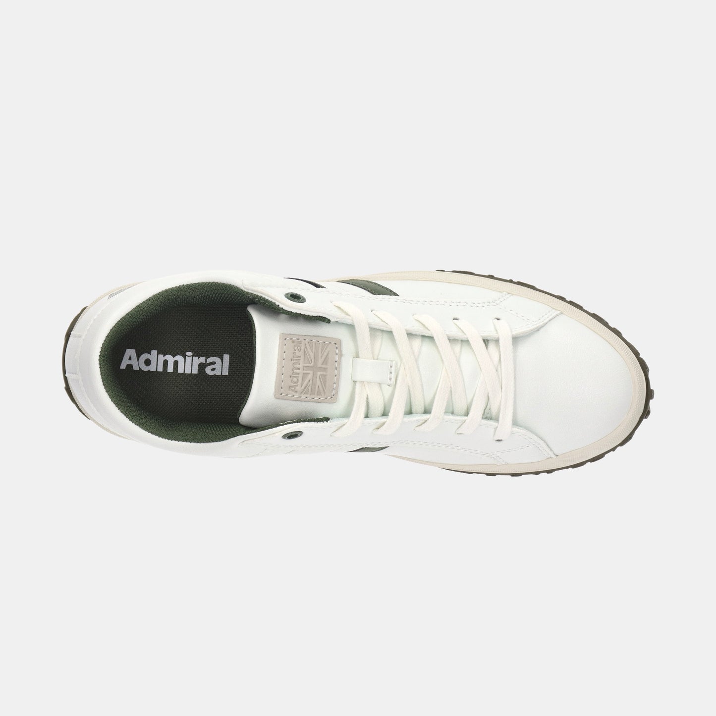 ALBIE(アルビー)　AD801 White/Pistachio メンズ - AdmiralFootwear