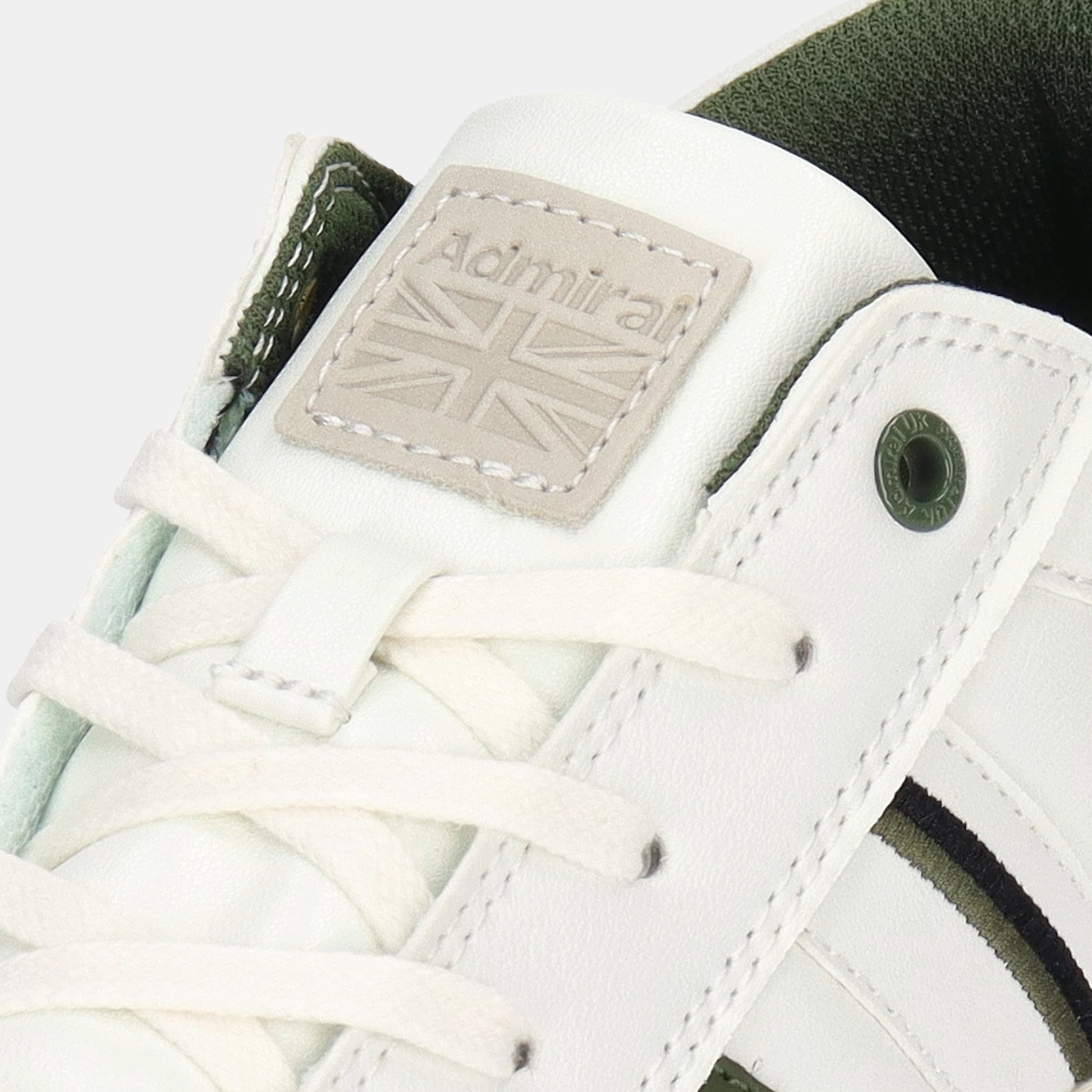 ALBIE(アルビー)　AD801 White/Pistachio メンズ - AdmiralFootwear