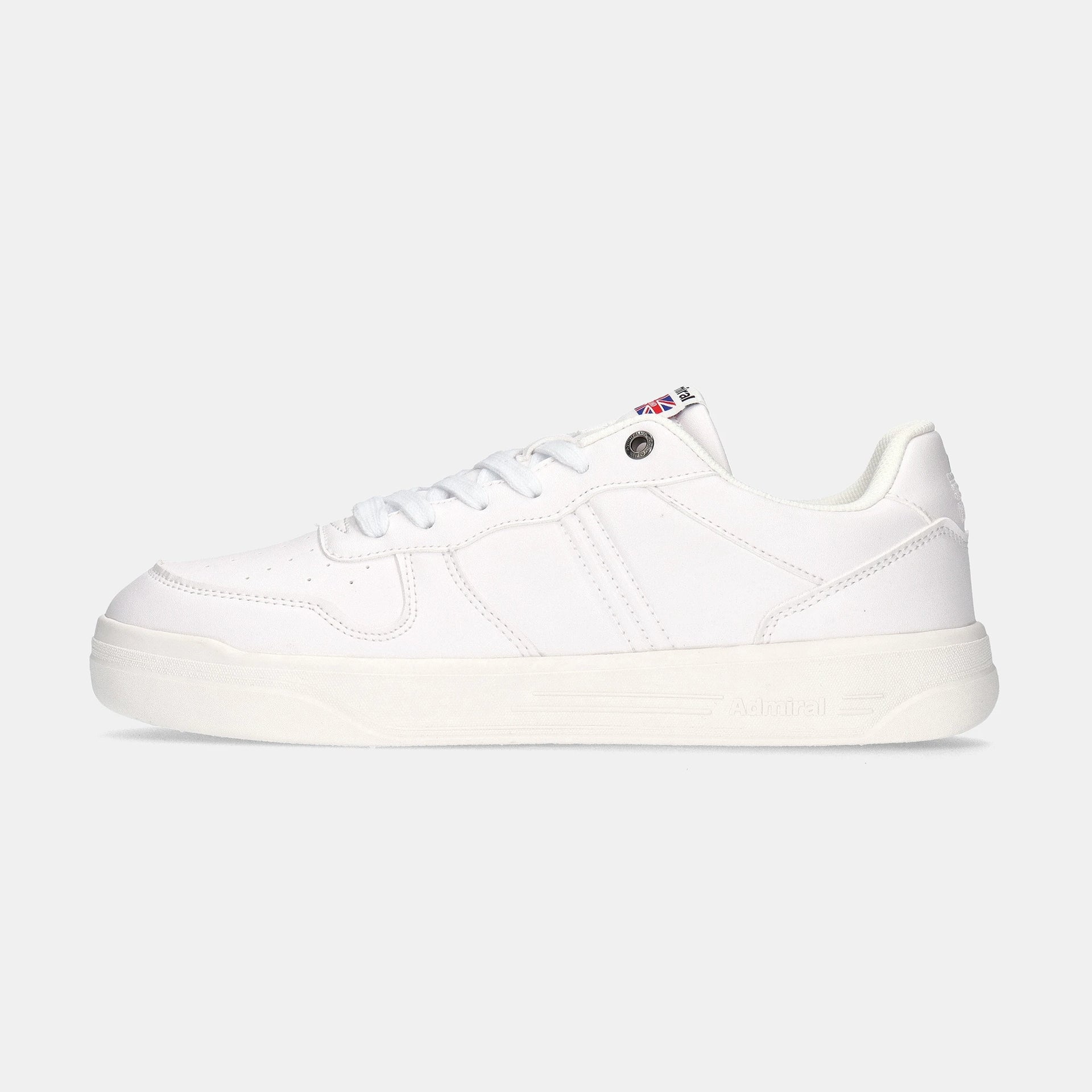 希少・美品！admiralメンズL L Admiral NEWCASTLE AD913 White ｜アドミラルスニーカー公式