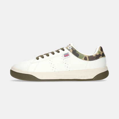 CAMBRIDGE(ケンブリッジ)　AD828 White/Camouflage - AdmiralFootwear