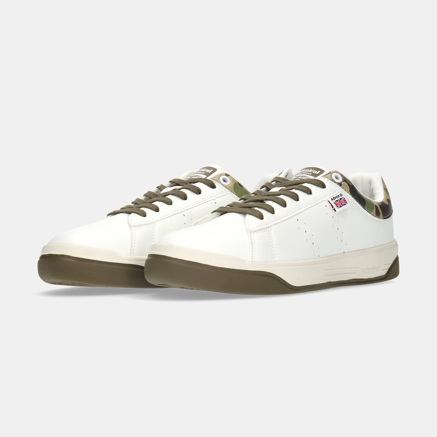 CAMBRIDGE(ケンブリッジ)　AD828 White/Camouflage - AdmiralFootwear