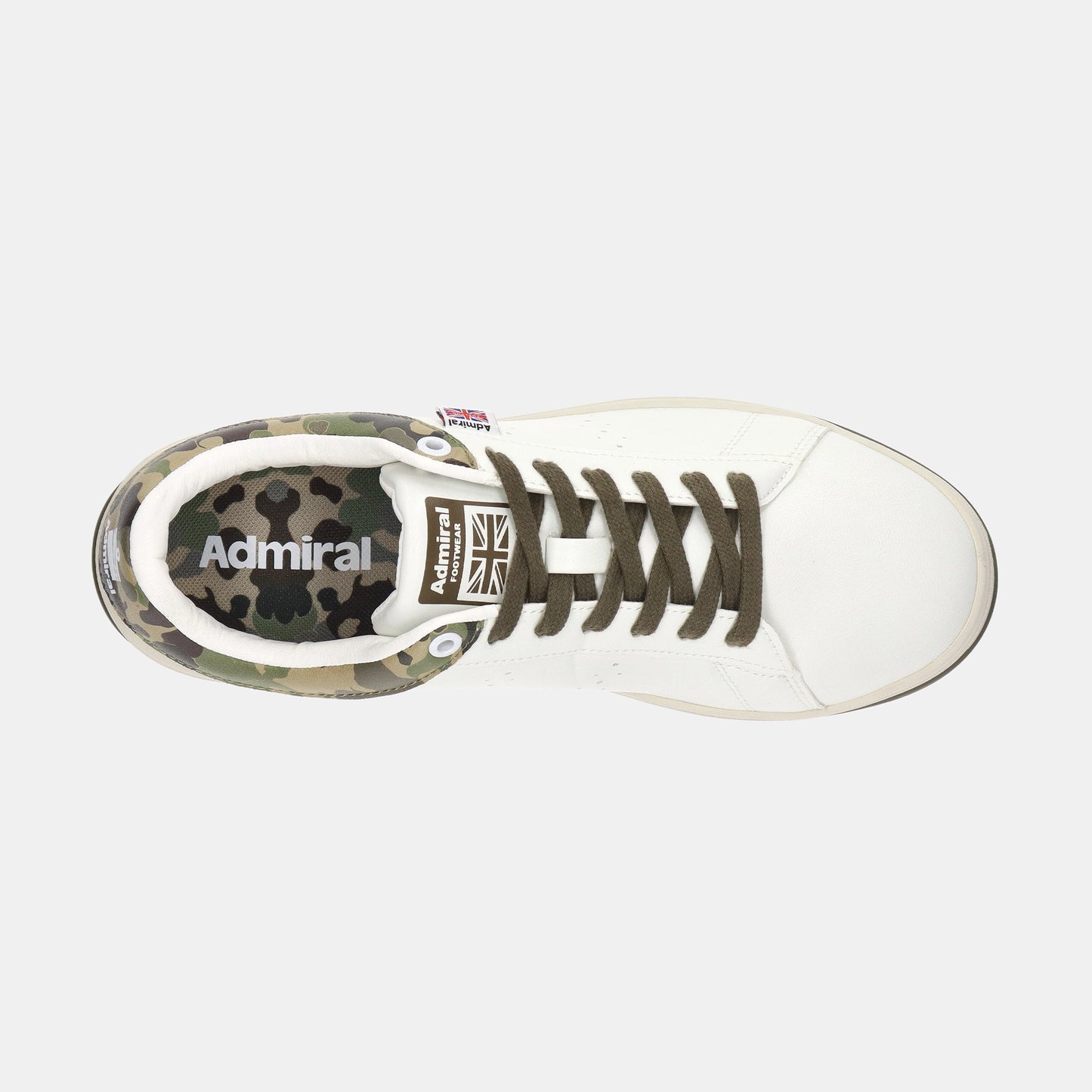 CAMBRIDGE(ケンブリッジ)　AD828 White/Camouflage - AdmiralFootwear