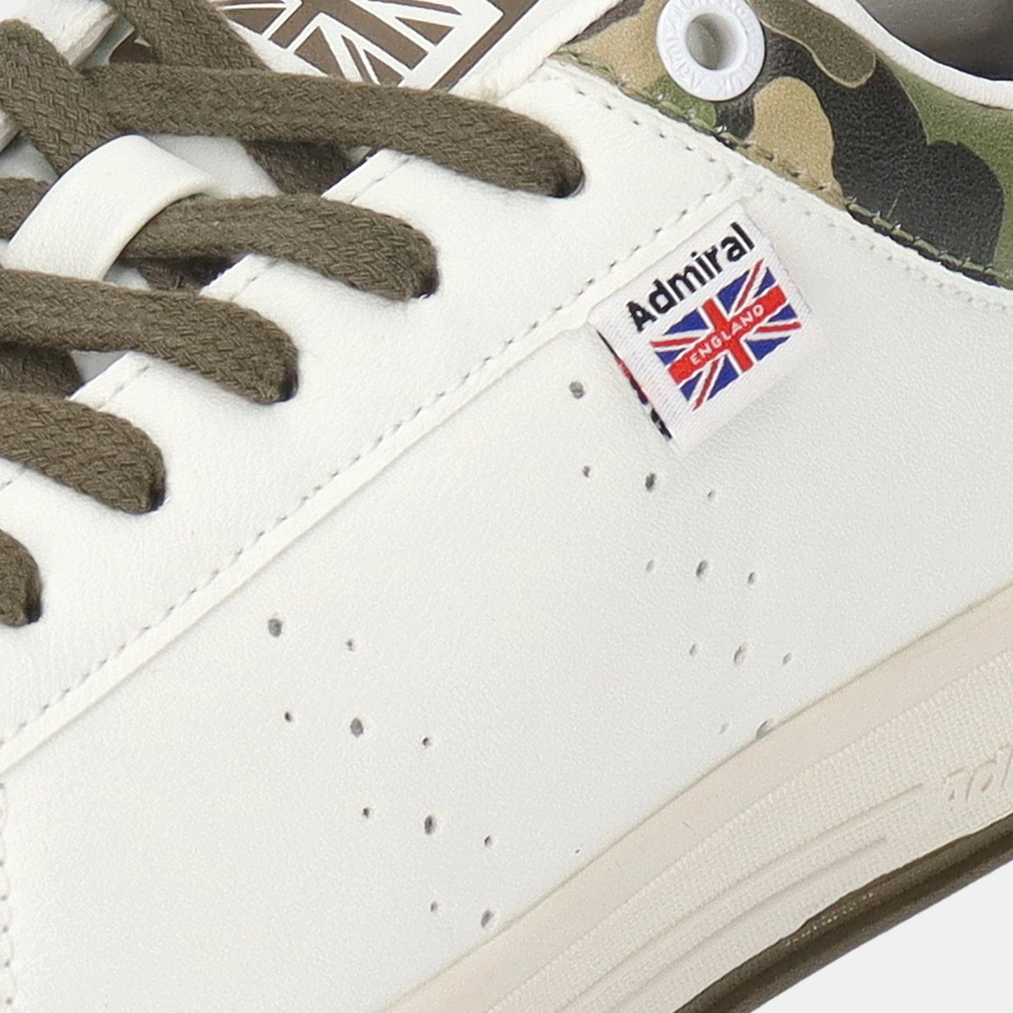 CAMBRIDGE(ケンブリッジ)　AD828 White/Camouflage - AdmiralFootwear