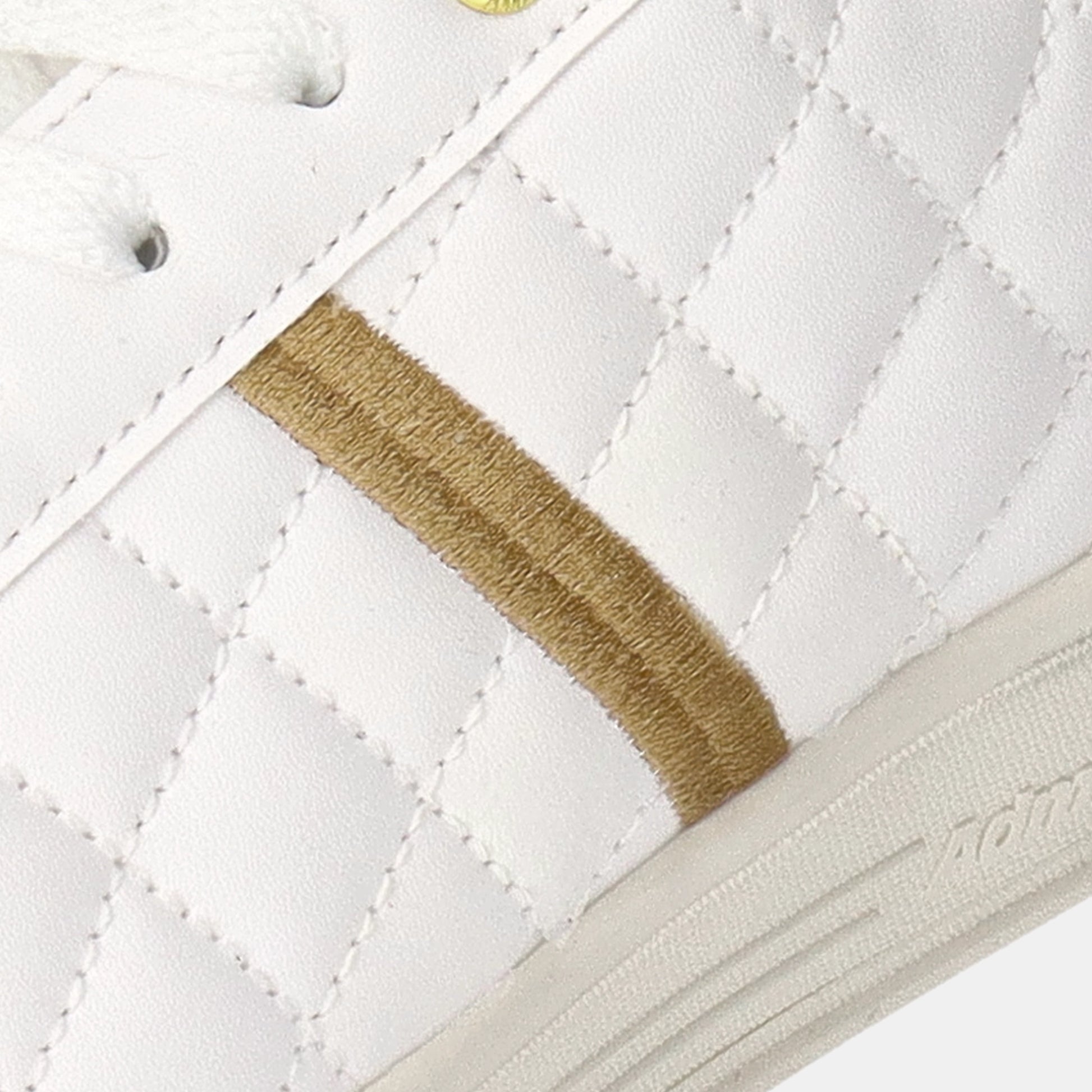 MARTON QUILT(マートンキルト)　AD833 White/Gold - AdmiralFootwear