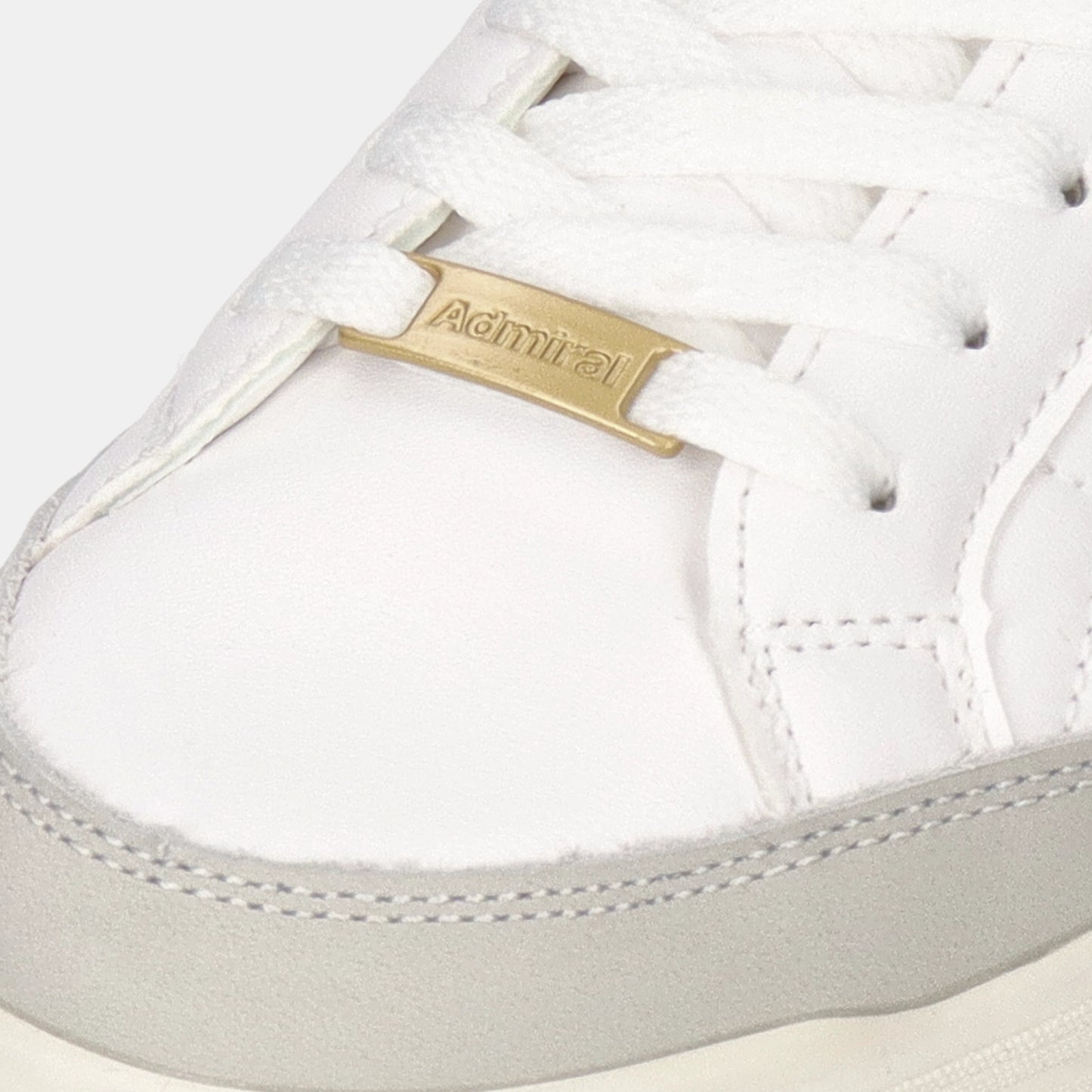 MARTON QUILT(マートンキルト)　AD833 White/Gold - AdmiralFootwear