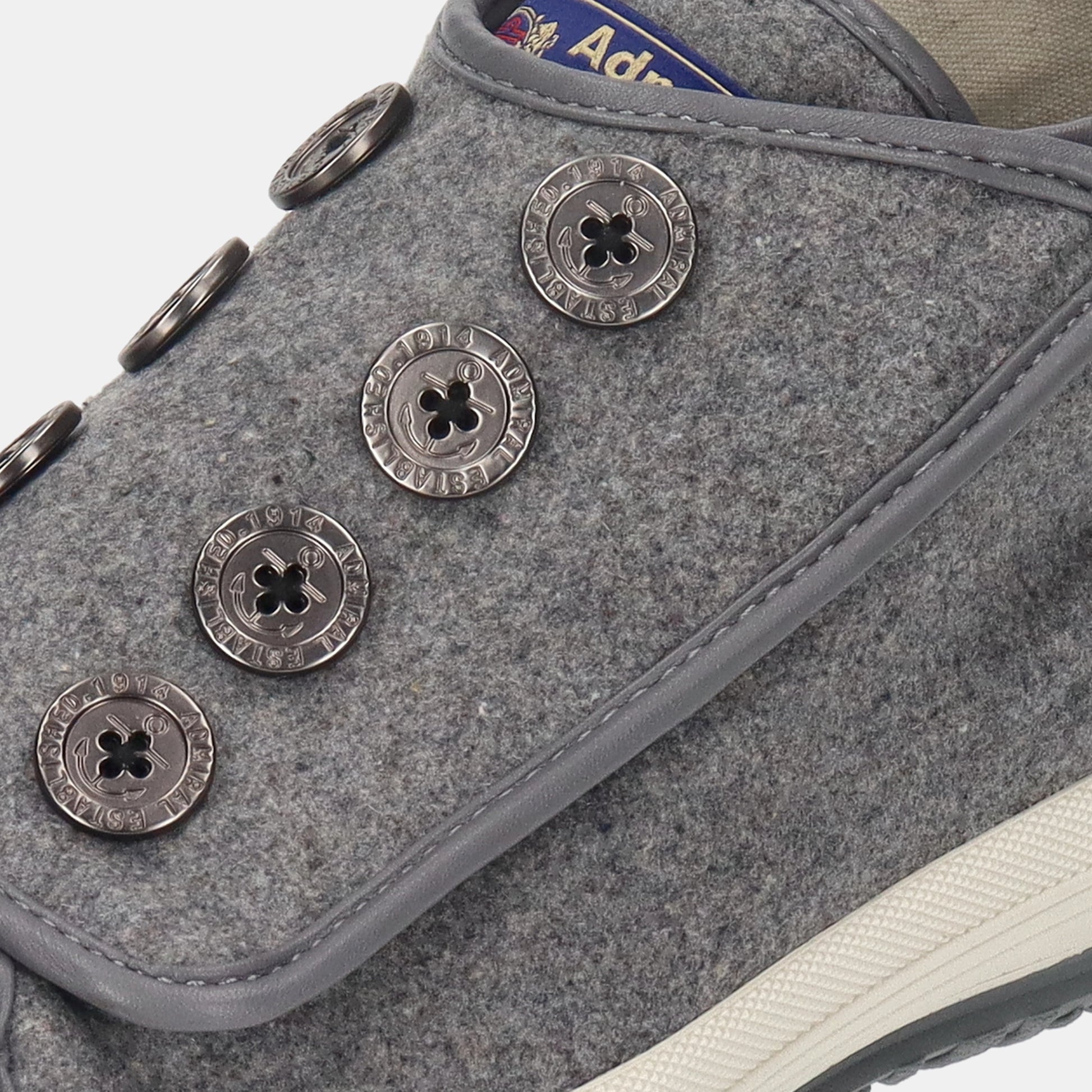 Admiral PORTSMOUTH AD834 Gray |アドミラルスニーカー公式 Admiral PORTSMOUTH AD834 Gray |アドミラルスニーカー公式