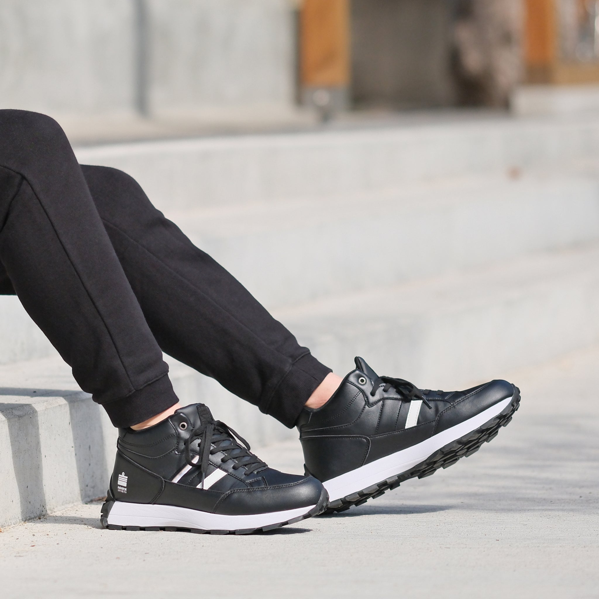 Admiral HARVEY AD810 Black ｜アドミラルスニーカー公式 – AdmiralFootwear
